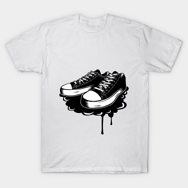 Sneaker Lover T-Shirt by borneoliveco